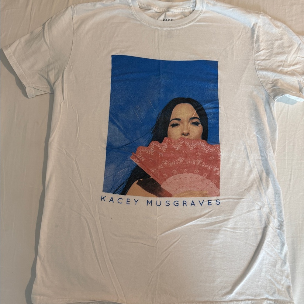 White Graphic T-Shirt - Kacey Musgraves